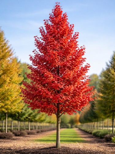 Acer rubrum redpointe - acer, japanese